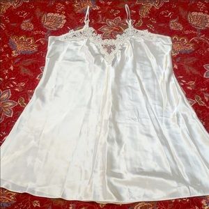 White Slip Dress Bridal Wedding Nightie